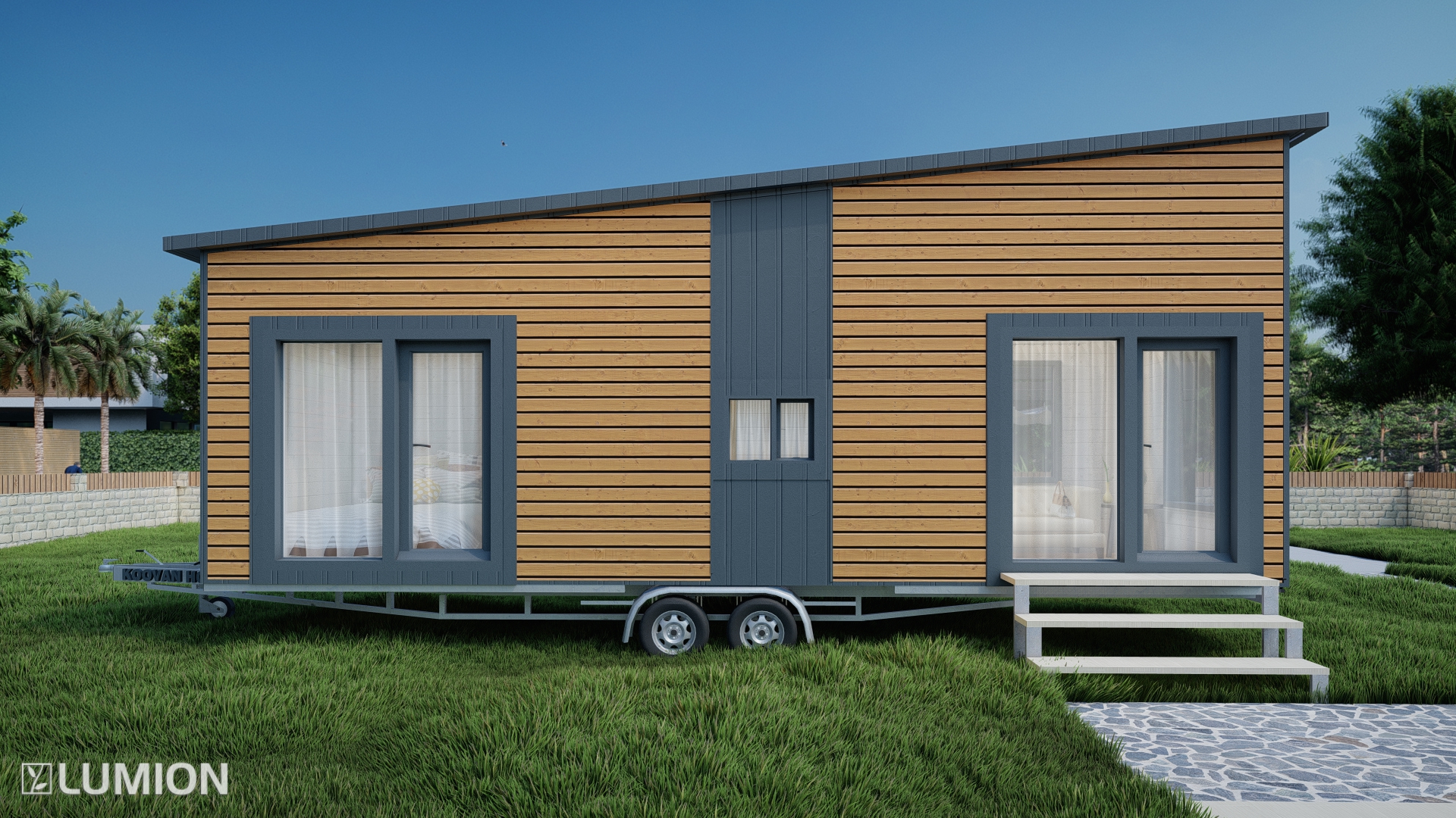 Tiny house Élégance - vue extérieure