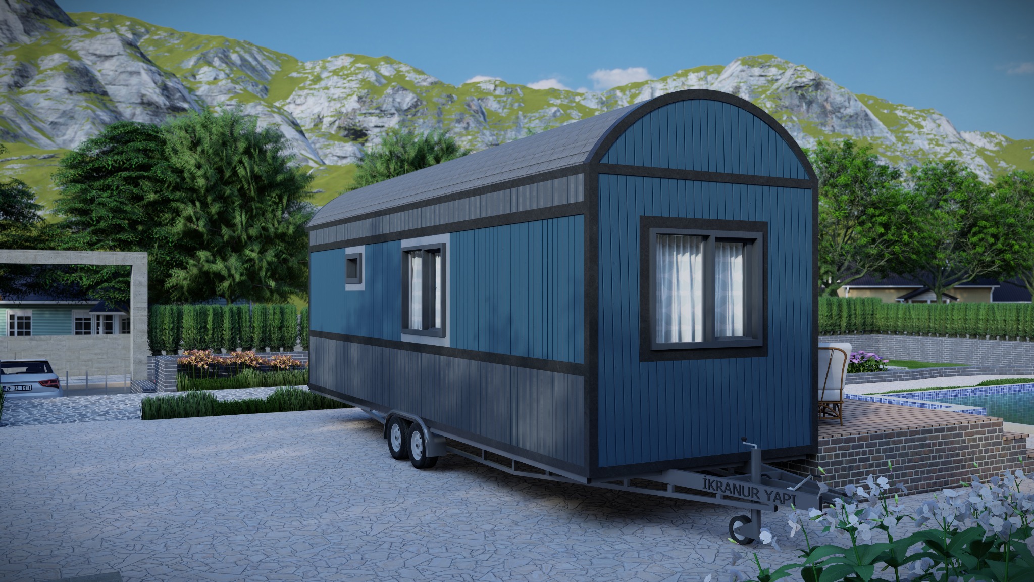 Bungalow Iconic - pièce de vie